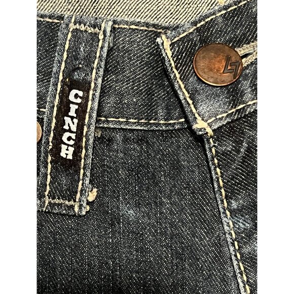 Garth Brooks Sevens by Cinch Loose Fit Boot Cut Jeans 31x32 Creased Western - Picture 13 of 16